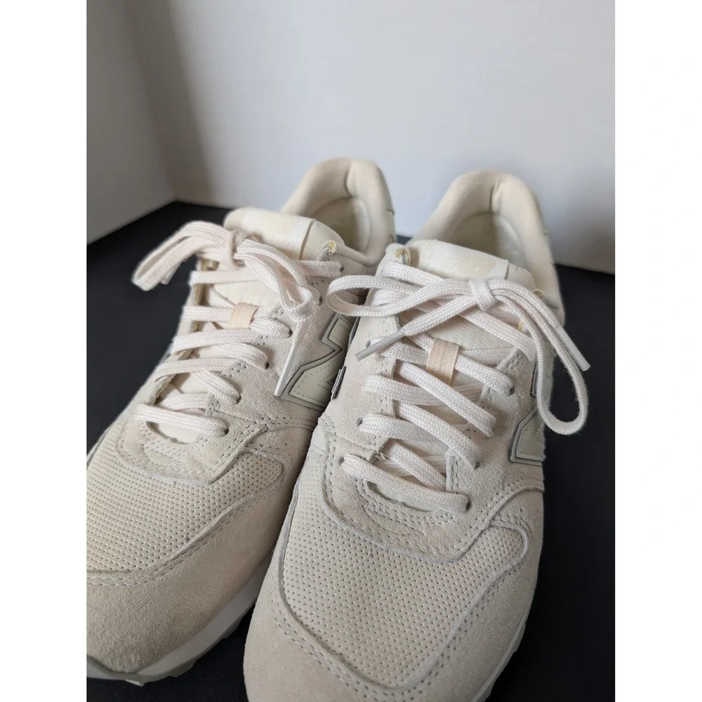 New Balance WL996VPB Beige Cream Suede Shoes Lifestyle Sneakers Women's 8